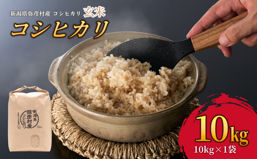 新潟県弥彦村石井農園 令和7年産コシヒカリ【玄米 10kg】