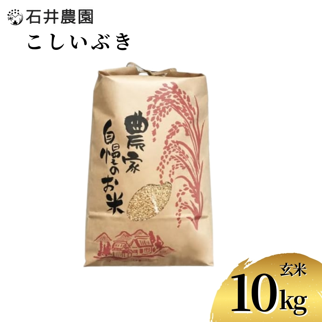 新潟県弥彦村石井農園 令和7年産 こしいぶき＜玄米 10kg＞
