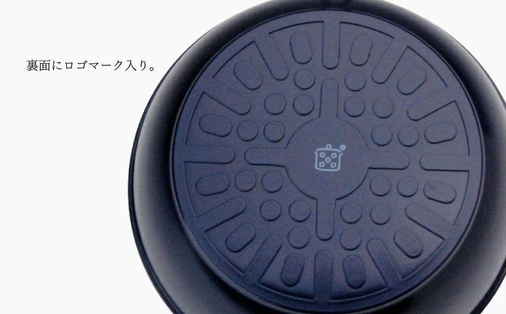 栗原はるみ【IH対応】深型フライパン 20cm(ネイビー) ワイヤーハンドル