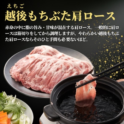 豚肩ロースしゃぶしゃぶ用1kg(500g×2パック)【配送不可地域：離島】【1595584】