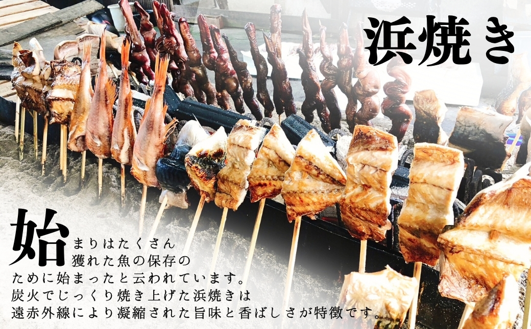 【出雲崎名物】石井鮮魚店の浜焼き イカ 1束2本入 出雲崎町 串焼き 新潟県