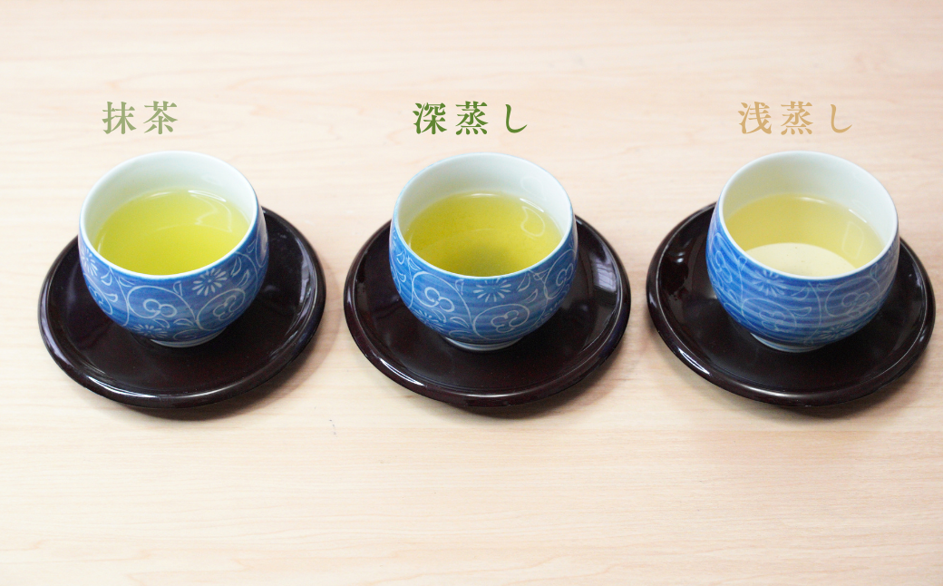 【お茶】 緑茶3缶セット（深蒸し・浅蒸し・抹茶入り 各80g）贈答品 贈り物 新潟県 出雲崎町