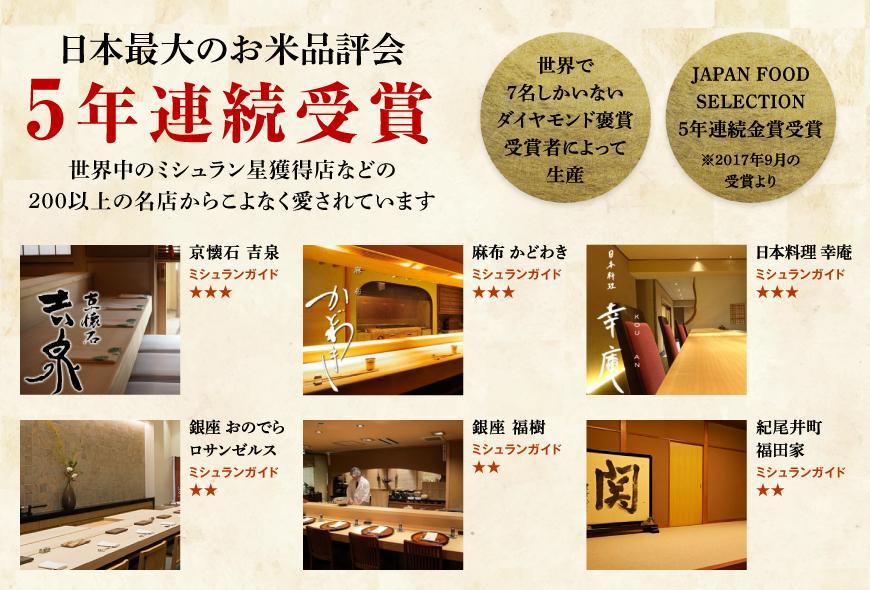 【2025年産 】【ギフト用】最高級魚沼産コシヒカリ「雪椿」2kg×2袋 木箱入り 特別栽培米