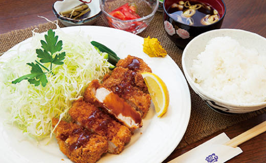 とんかつ定食お食事券（2名様分）