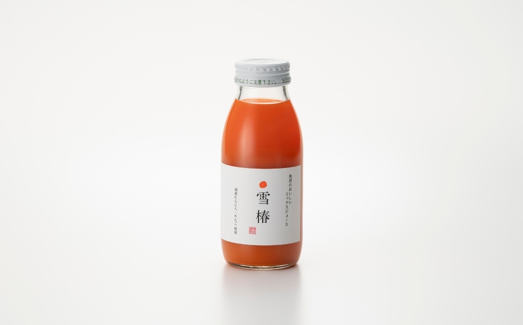 魚沼のおいしいミックスジュース 雪椿 20本×1セット