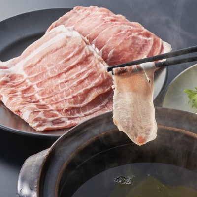 じゃばみ豚ロース肉(しゃぶしゃぶ用)900g【配送不可地域：離島】【1644019】