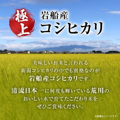 【毎月定期便】[極上]安心こだわり米 岩船産コシヒカリ精米6kg(3kg×2袋)[百姓屋]全3回【4074558】