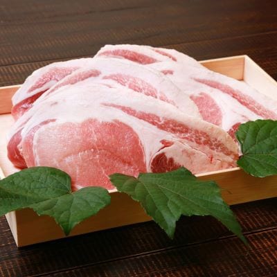 越後もち豚ロース肉(とんかつ用)1kg【配送不可地域：離島】【1117858】