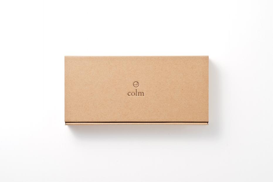 colmレザートレイMサイズ　ブラック　立体成型で作った本革製トレー