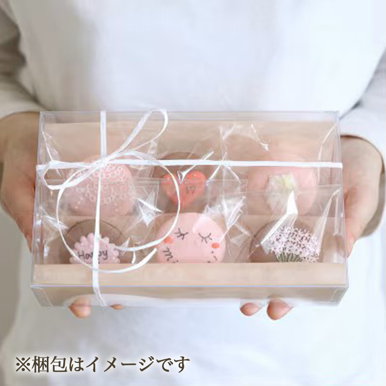 ネコ好きにはたまらない!メッセージ入りマカロン9個セット ※北海道・沖縄・離島への配送不可