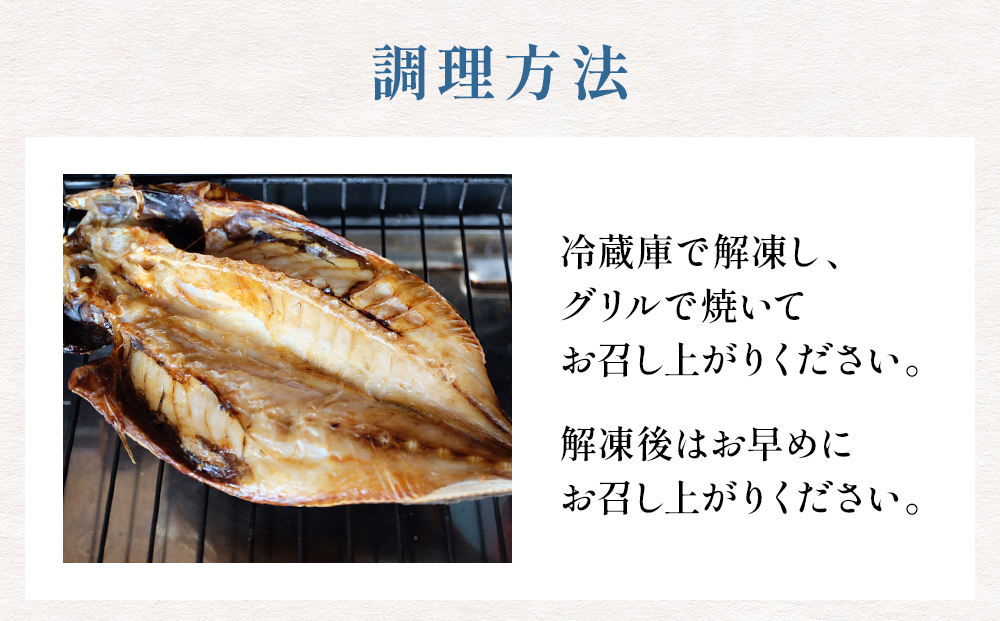 【隔月3回定期便】【訳あり】あじの干物（約30cm）6枚  富山県 氷見市 アジ 魚 干物 開き