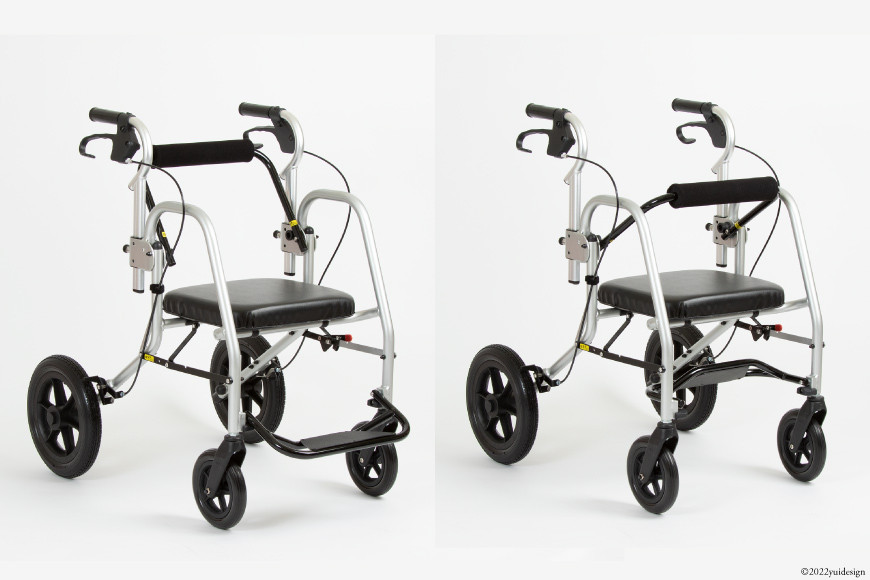 歩行車 neo NOPPO 1台 歩行器 椅子 介助型車椅子 歩行支援 ノッポ/カルバオン/富山県 黒部市