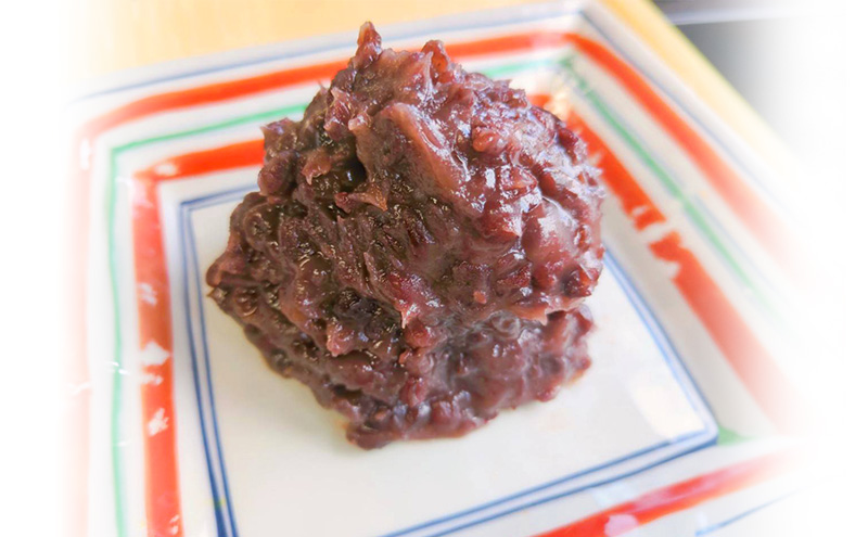 つぶあん くろべの太陽家族 500g 粒あん あんこ/くろべの太陽/富山県 黒部市 餡子 あずき 和菓子 スイーツ 加工食品 てんさい糖 