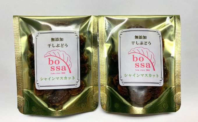 無添加 干しぶどう シャインマスカット 40g×2袋 期間限定 国産 レーズン ドライフルーツ 砂糖不使用 お菓子 スイーツ 加工食品 無添加ドライフルーツ 濃厚 
