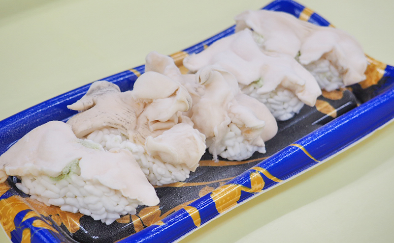 富山のお寿し5貫盛り「黒部」活バイ貝5貫 お寿司 魚介類 