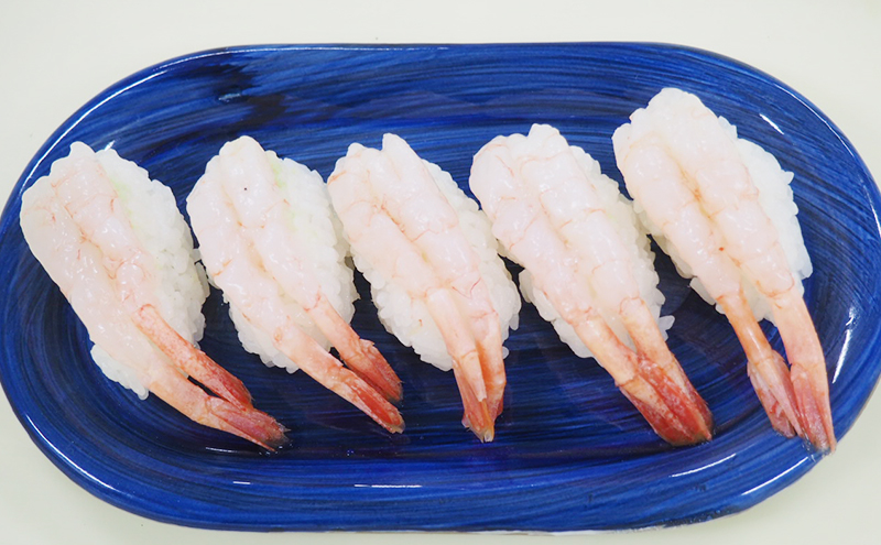 富山のお寿し5貫盛り「黒部」地甘えび5貫 お寿司 甘海老 あまエビ 