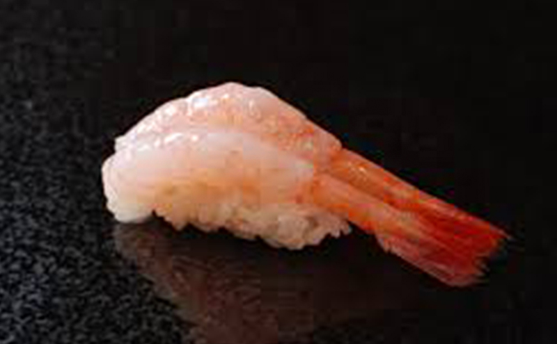 富山のお寿し5貫盛り「黒部」地甘えび5貫 お寿司 甘海老 あまエビ 