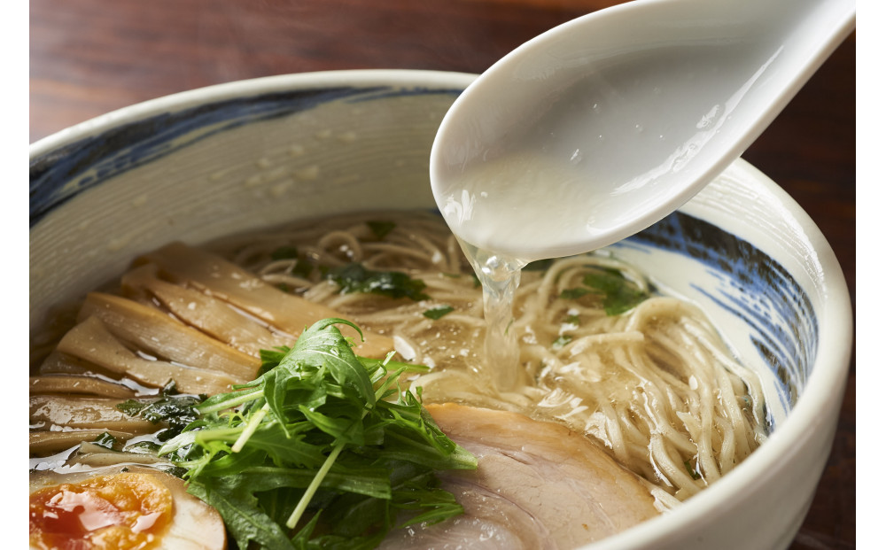南砺市福野「らーめん真太」淡麗鶏塩ラーメン『福の塩そば』5食入