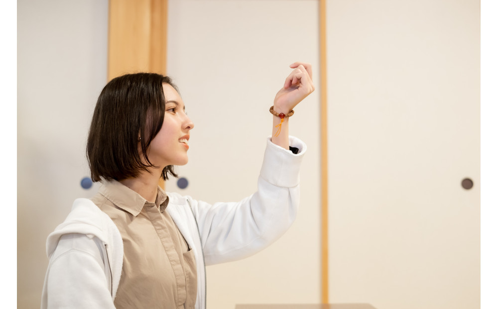 城端別院善徳寺で腕輪念珠づくり＜体験プラン＞