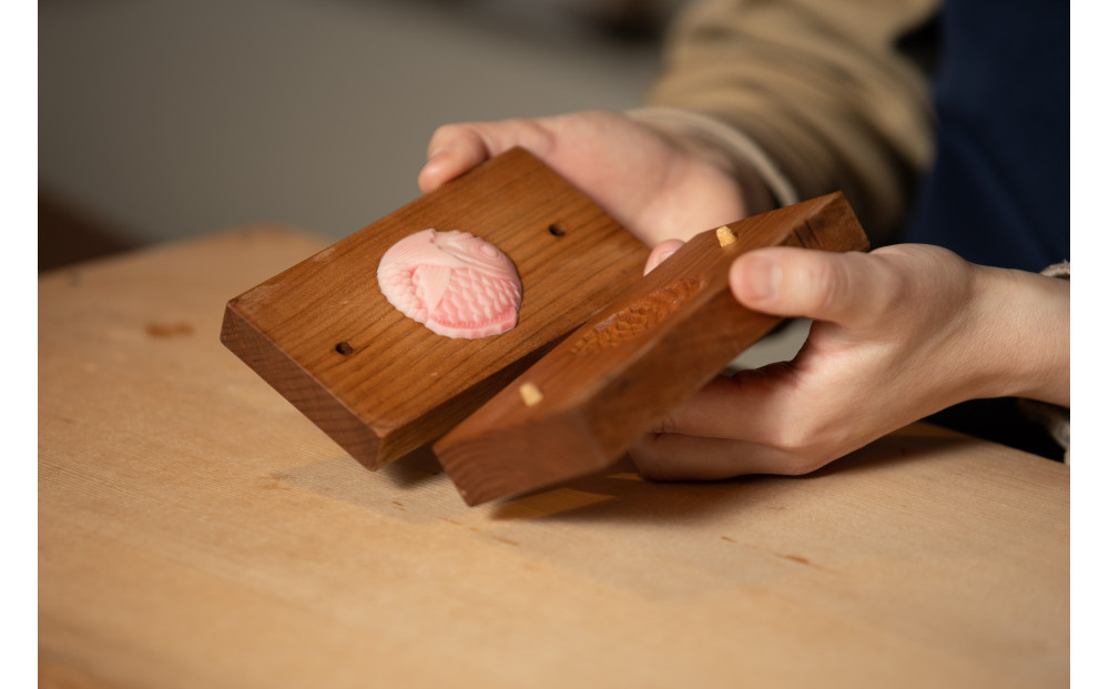 菓子木型で和菓子づくり＜体験プラン＞