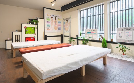 カイロプラクティック施術 (60分) 2回券 利用券 チケット 整体 マッサージ 小松市 【Health＆Beauty Studio nagiSa~なぎさ】