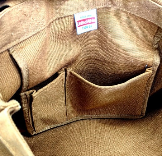 小松基地オリジナル トートバッグ（へヴィーキャンバス）キャメル 