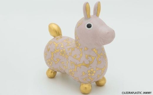 【RODY×九谷焼】九谷焼ロディ「白粒盛金桜花唐草文(ピンク)」仲田錦玉