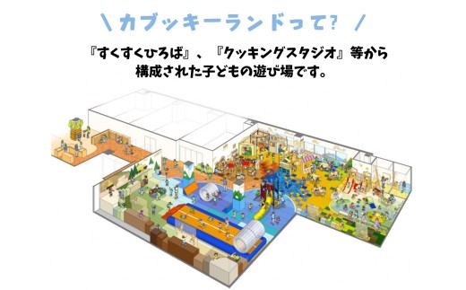 《親子で楽しめるカブッキーランド》カブッキーランド年間パスポート交換券
