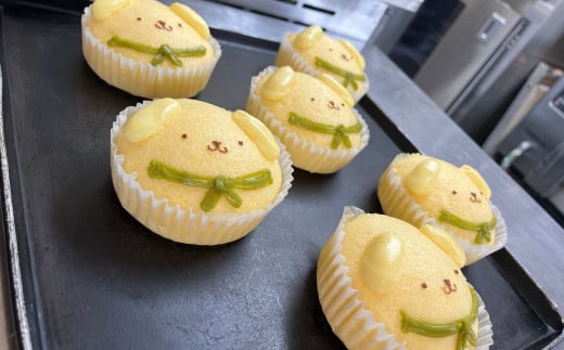 ポムポムプリンのプリン蒸しパン ６個入り 菓子パン