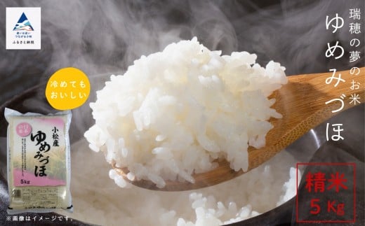 【先行予約】令和8年産 小松産 ゆめみづほ 精米 5kg 米 お米｜石川県 小松市 ＪＡ小松市
