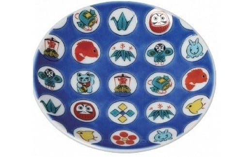 縁起小皿コレクション 九谷焼 小皿 ｜ 石川県 小松市 【打田平太郎商店】