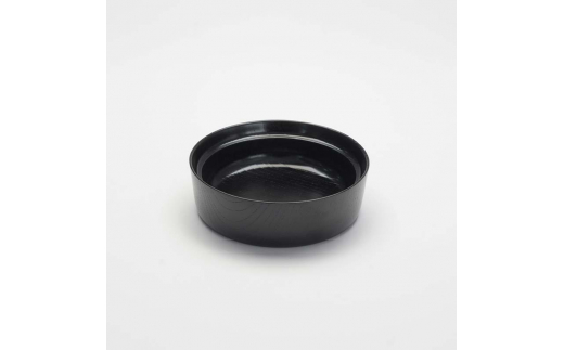 石川県から 山中漆器の こぼしにくい器（黒）3点セット F6P-0894
