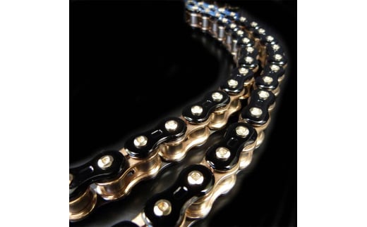 プレミアム モーターサイクルチェーン ThreeD スリード 520Z/3D BK;GP 120L MLJ カスタムパーツ 部品 モーターサイクル用 バイクチェーン チェーン 日用品 日本製 F6P-3159