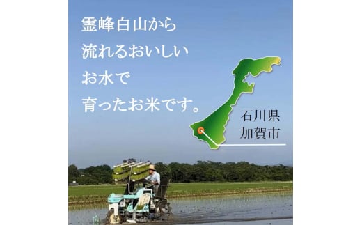 天然由来のものだけで育てたお米 2kg 玄米 お米 米 国産米 ギフト 贈り物  グルメ 食品 国産 復興 震災 コロナ 能登半島地震復興支援 北陸新幹線 F6P-1806