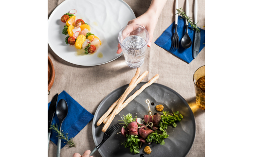 ARASカトラリーセット【カラー：グレー】 カトラリー セット フォーク スプーン ナイフ 割れない 保証付き ARAS エイラス 色が選べる 食器 贈り物 ギフト 1.5万円 15000円 F6P-2029