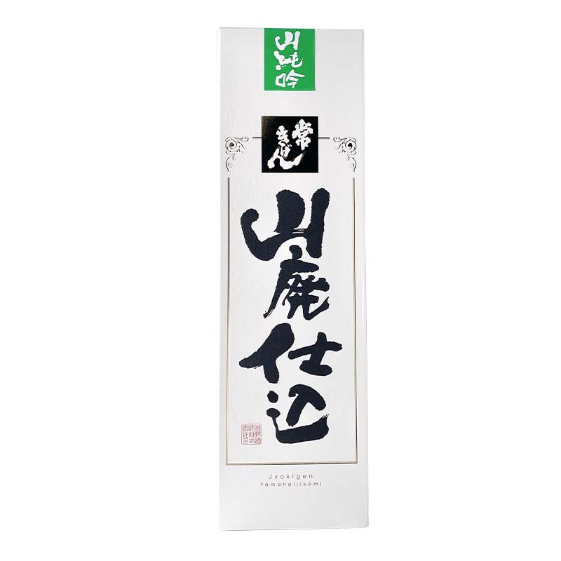 常きげん 山廃純米吟醸 1.8L 箱入 国産 日本酒 1800ml 純米 吟醸 ご当地 地酒 酒 アルコール 鹿野酒造 贈り物 ギフト F6P-1407