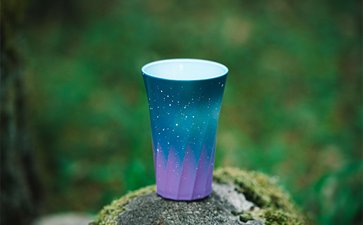 iroikoi 千波フリーカップ 雪景色 コップ 食器 山中漆器 電子レンジ対応 F6P-1896