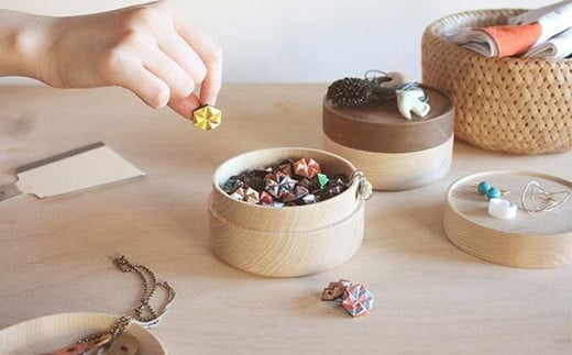 〈畑漆器店〉SOJI hako Ｌ natural　キャニスター1段【高島屋選定品】 小物入れ 重箱 お弁当箱 F6P-3245