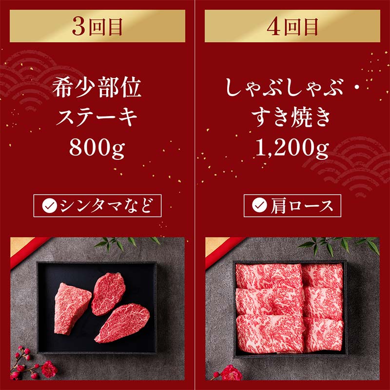 【和牛セレブ】能登牛 定期便「ファーストクラス」全6回 【2026年1月以降発送】牛肉 最高級 定期便 黒毛和牛 能登牛 和牛セレブ F6P-2162
