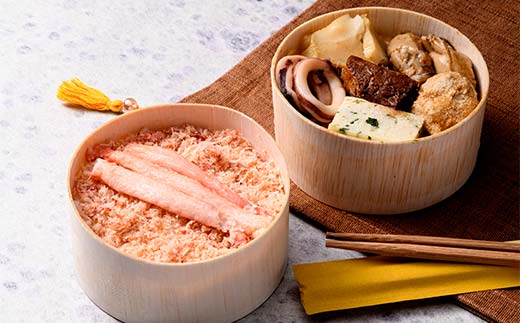 駅弁小わっぱめし4種セット 加賀のかにめし 能登の牡蠣飯 金沢大野醤油の牛おこわめし 釜飯風のどぐろめし 炊き込みご飯 ご飯 石川県 加賀市 F6P-2520