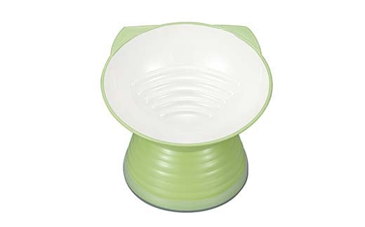 みやわん ねこ脚付きフードボウル ＧＲ(グリーン) F6P-2497