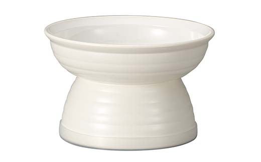 みやわん 脚付きフードボウル ２３５ WH(ホワイト) F6P-2510