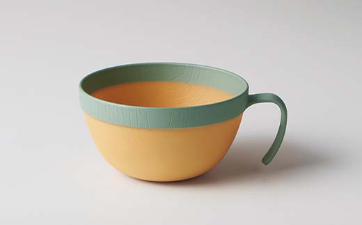 MUSUBI塗り分け 食器セット グリーン 山中漆器 山中塗 軽量 ナチュラル 自然 おしゃれ ギフト F6P-1978