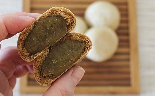 北陸銘菓 加賀棒茶饅頭 6個入り 3箱 饅頭 加賀 加賀棒茶 お茶 F6P-3058