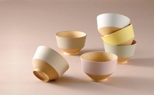 日々色 抗菌汁椀 さくら 5客 汁椀 お椀 椀 お味噌汁椀 おわん 食器 日本製 F6P-3106