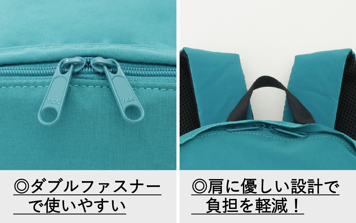 超軽量 撥水 バックパック（ネイビー）| リュック リュック