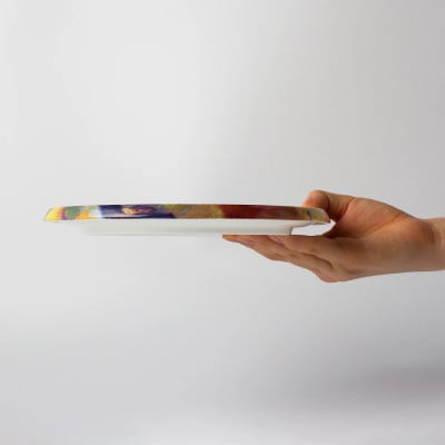 NIKKOの20.5cmプレート5枚セット「ジャズ」《ニッコー食器》(11403-0020-5)【1551796】