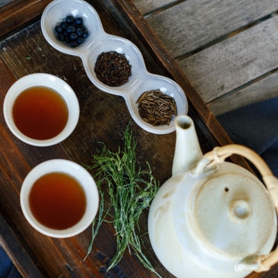 棒茶ブレンド 【リラックス】個包装 12袋入  金沢&白山らしいデザインパッケージ【1475832】