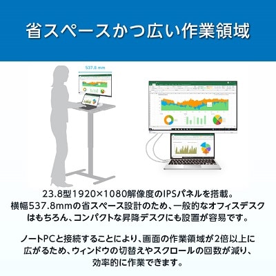 ãåœå
çç£ãEIZO 23.8åãã«HDæ¶²æ¶ã¢ãã¿ãŒ FlexScan EV2460 ãã©ãã¯ã1349215ã