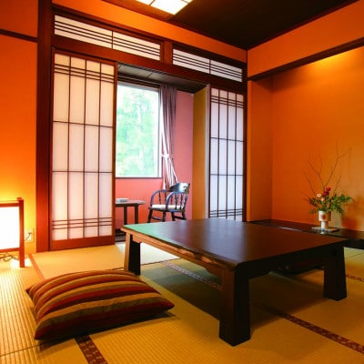 おひとりさま歓迎!平日1名宿泊券自然派な料理旅館一里野高原ホテルろあん1泊2食いろり炭火膳基本プラン【1345240】